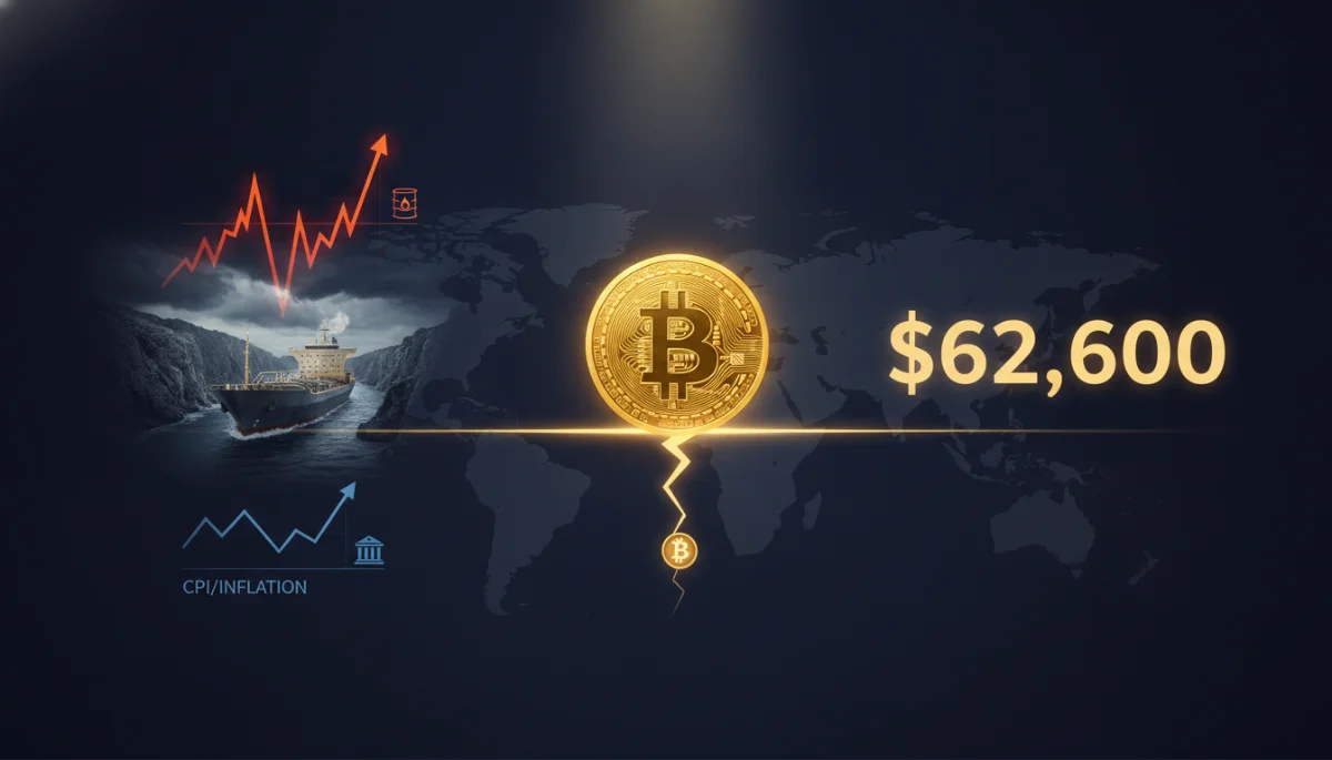 Iran Hormuz Blockade Sparks Oil Surge and Bitcoin Stall