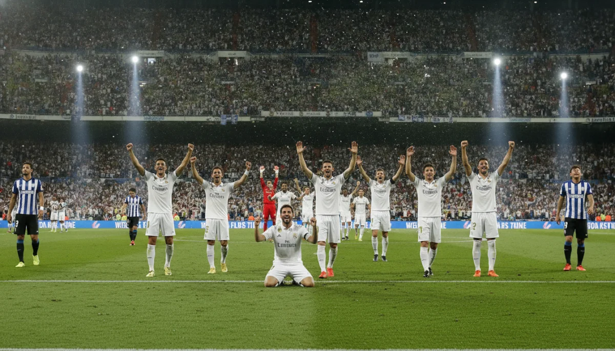 Real Madrid’s Four-Goal Surge Sinks Malaga
